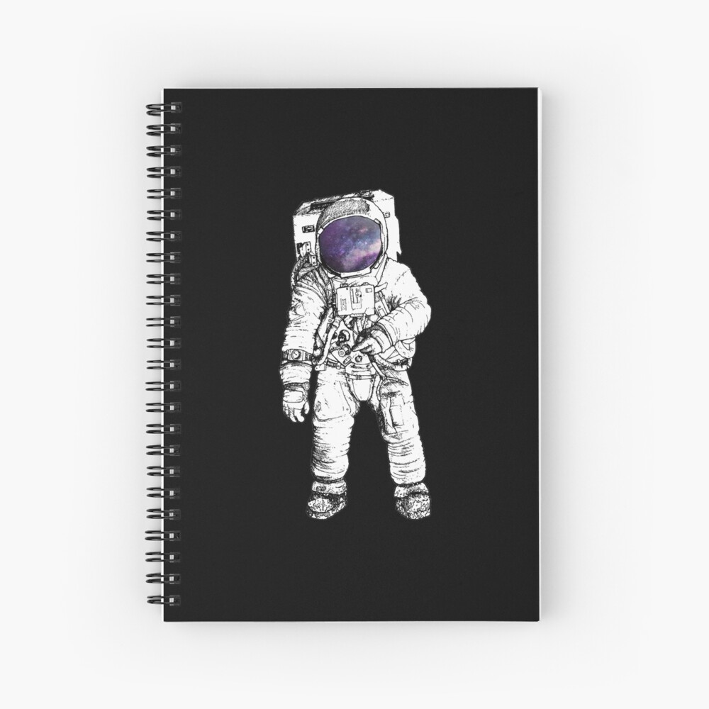 "Space" Spiral Notebook for Sale by Thosa Redbubble