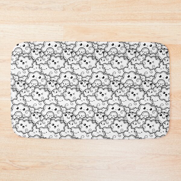 Item preview, Cloud Pattern B&W designed and sold by 2411.