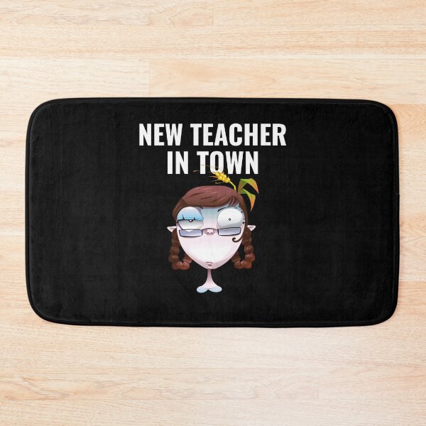 Item preview, New teacher in town funny designed and sold by CrazyHowCool.