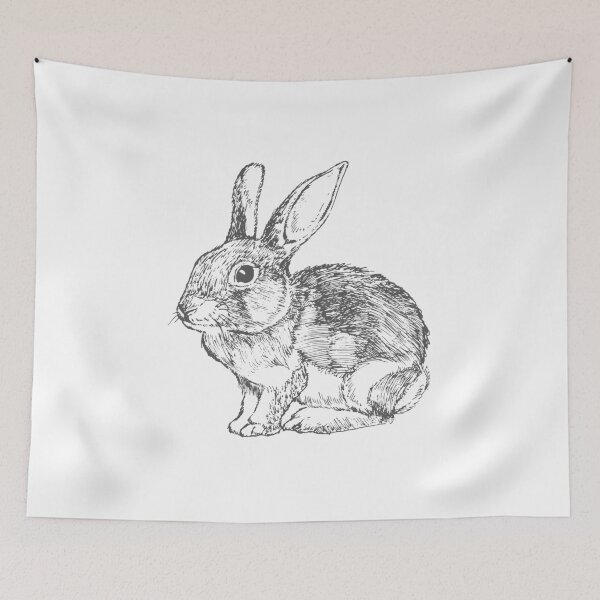 Item preview, Cute Rabbit Art... designed and sold by salman4747.