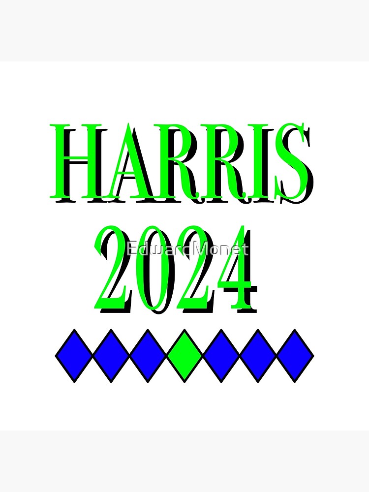 "Harris 2024" Poster for Sale by Redbubble