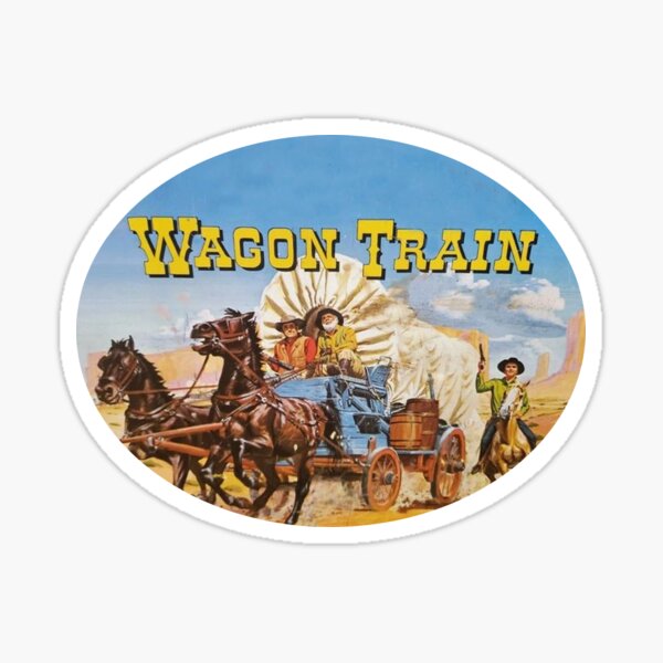 Wagon Train Sticker