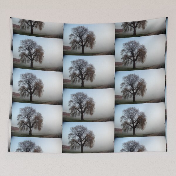 Item preview, Willow weeping in the fog. designed and sold by Billlee.