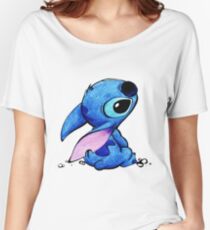 Camiseta ancha para mujer Lilo & Stitch