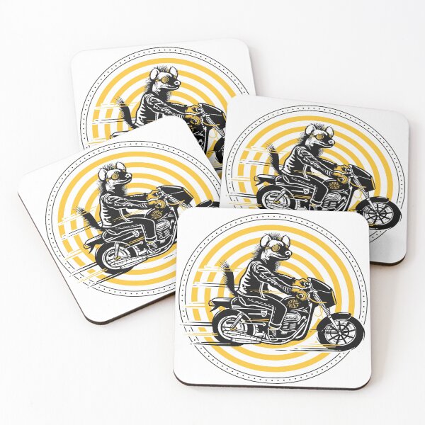 Item preview, Stay Gold Outsiders Biker Hyena designed and sold by StayGoldShop.