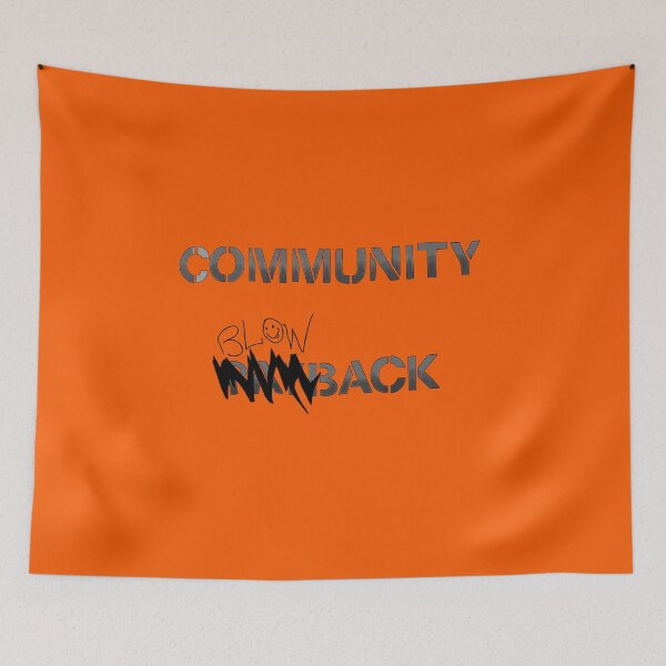 Item preview, Community Blowback - Misfits - Channel 4 designed and sold by pinkart666.