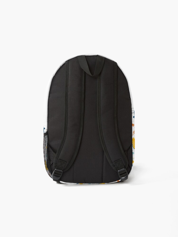 Vista alternativa de Mochila Dinosaurios divertidos estampados