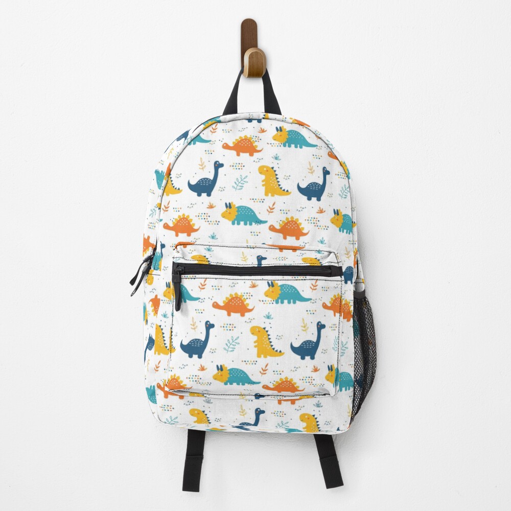 Dinosaurios divertidos estampados Mochila