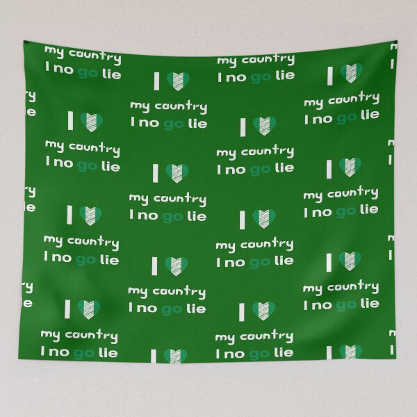 Item preview,  I Love My Country I No Go Lie designed and sold by DigitalNobleman.