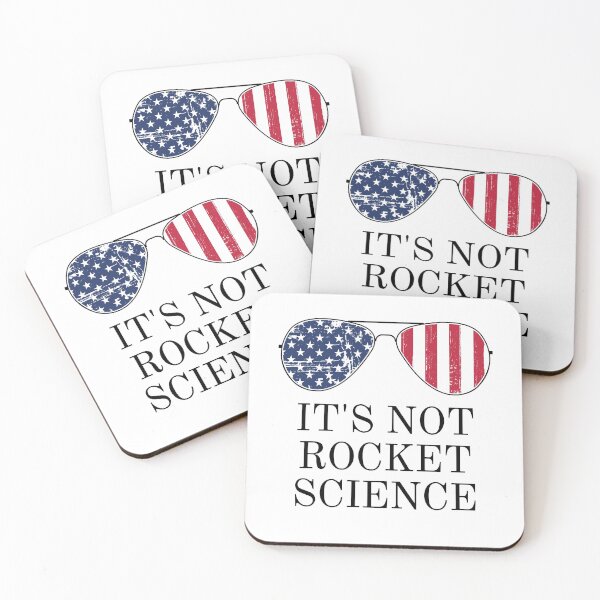 Item preview, Joe Biden "It's Not Rocket Science" Aviator Sunglasses Patriotic Political Quote Humor designed and sold by ZEROXCOOL.