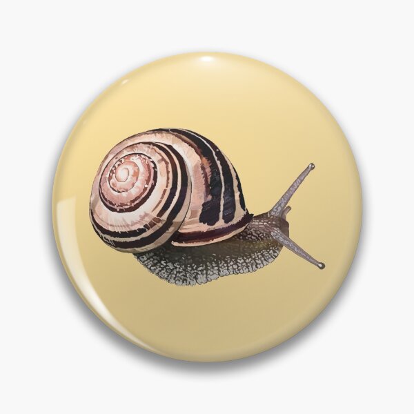 Item preview, White-Lipped Snail / Cepaea hortensi designed and sold by magicae.