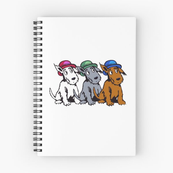 Item preview, Three Quizzical Dogs in Bowler Hats designed and sold by binkk7.