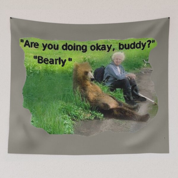 Item preview, "BEARLY" designed and sold by THE AMERICAN TEEVANGELIST.