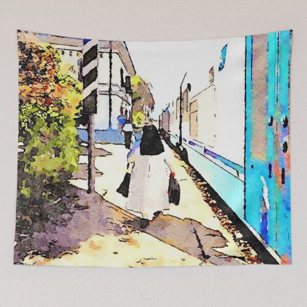 Item preview, Fognano: train at the station designed and sold by Giuseppe Cocco.