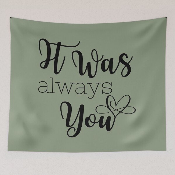 Item preview, It was always You, Perfect gift for Valentines Day #LoveYou #Valentines designed and sold by AmazingEcraft.