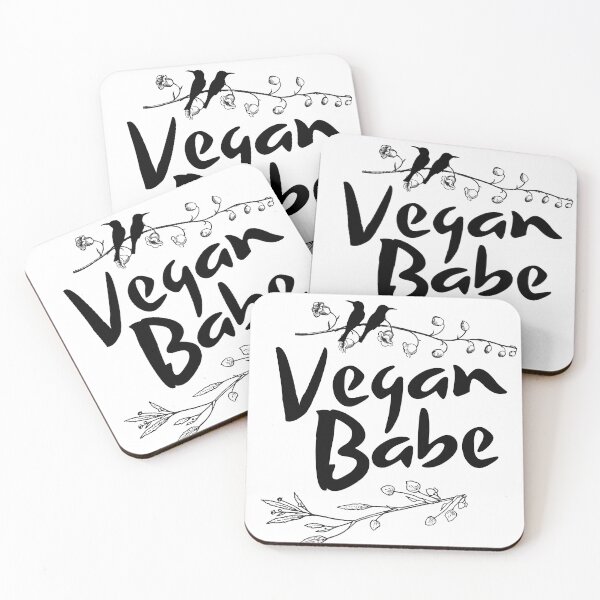 Item preview, Vegan Babe quote - Veganuary designed and sold by Pandoras-Boxx.