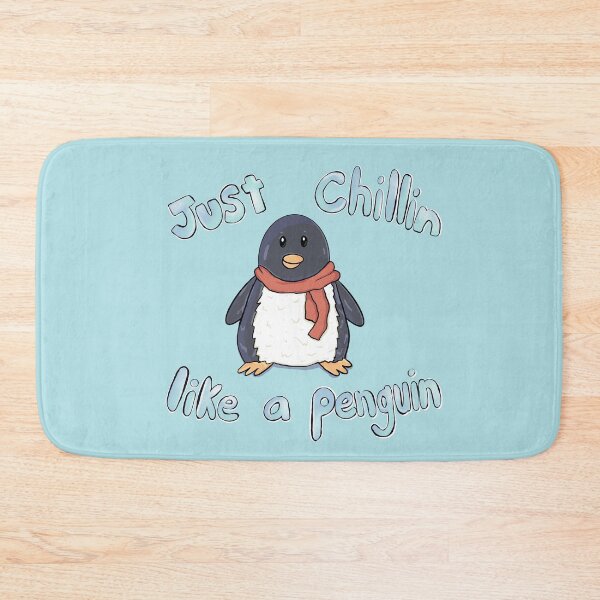 Item preview, Just Chillin Like a Penguin  designed and sold by RoserinArt.