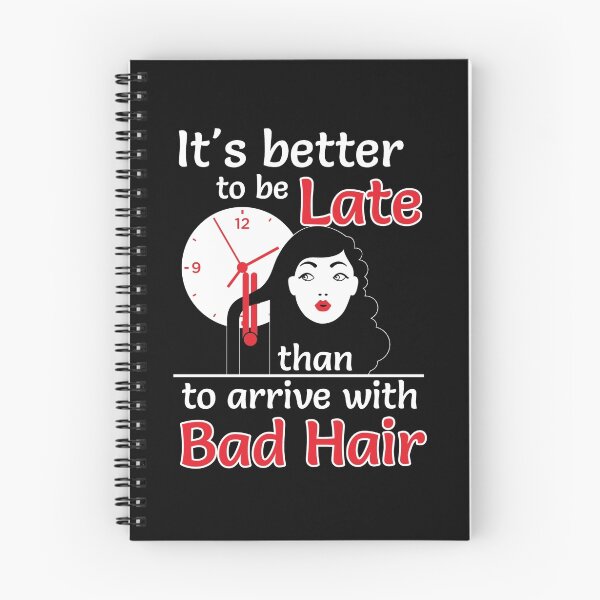 Item preview, It's better to be late with bad hair designed and sold by nektarinchen.