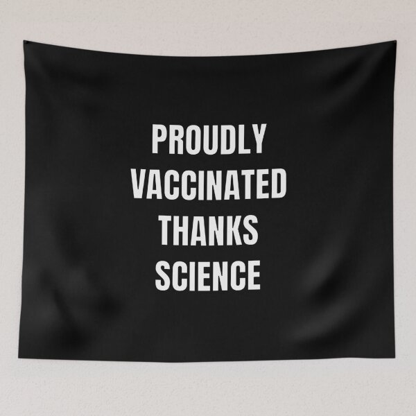 Item preview, Proudly Vaccinated Thanks Science designed and sold by Inspirationmotivation.