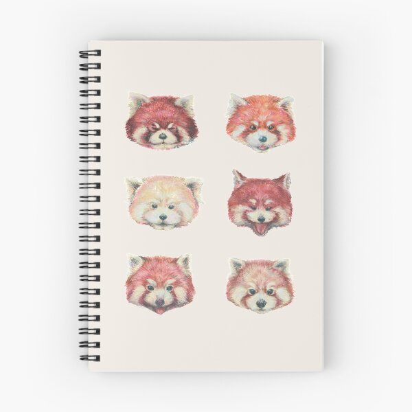 Item preview, Red Panda faces  designed and sold by LeenOnArt.