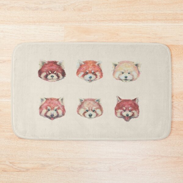 Item preview, Red Panda faces  designed and sold by LeenOnArt.