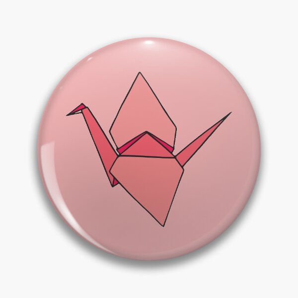 Item preview, Pink Origami Paper Crane designed and sold by murialbezanson.