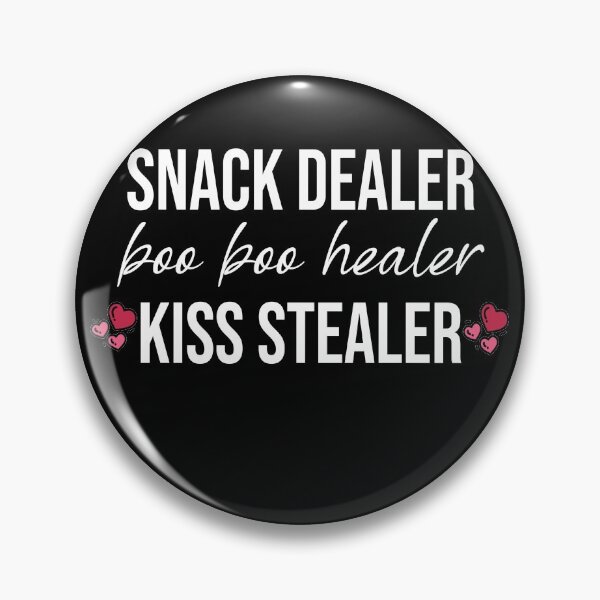 Item preview, Snack Dealer Boo Boo Healer Kiss Stealer  designed and sold by Saharan12.