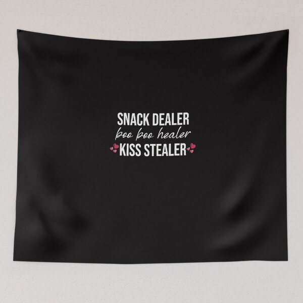 Item preview, Snack Dealer Boo Boo Healer Kiss Stealer  designed and sold by Saharan12.