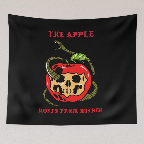 Item preview, THE APPLE ROTTS FROM WITHIN! designed and sold by Right Passage.