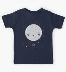Der Mond Kinder T-Shirt
