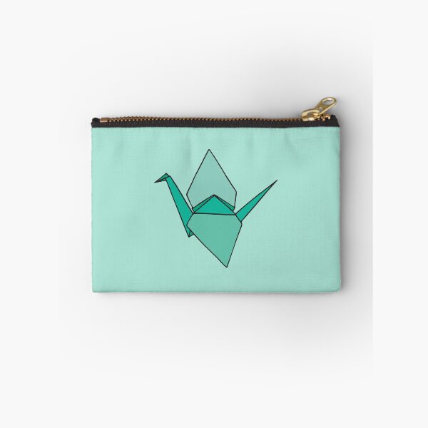 Item preview, Green Origami Paper Crane designed and sold by murialbezanson.