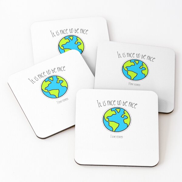 Item preview, Ecology nice to be nice designed and sold by Hooked-Atire.