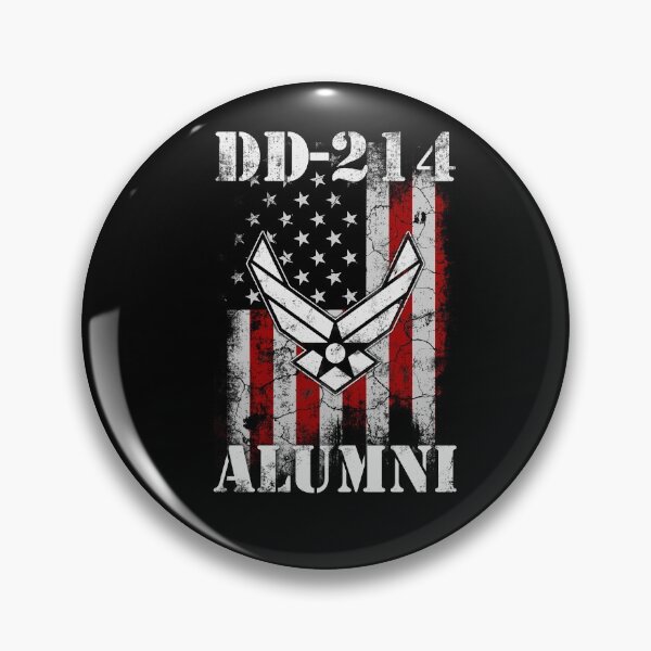 Item preview, Air Force Alumni DD-214 Vintage American Flag designed and sold by Jody49.