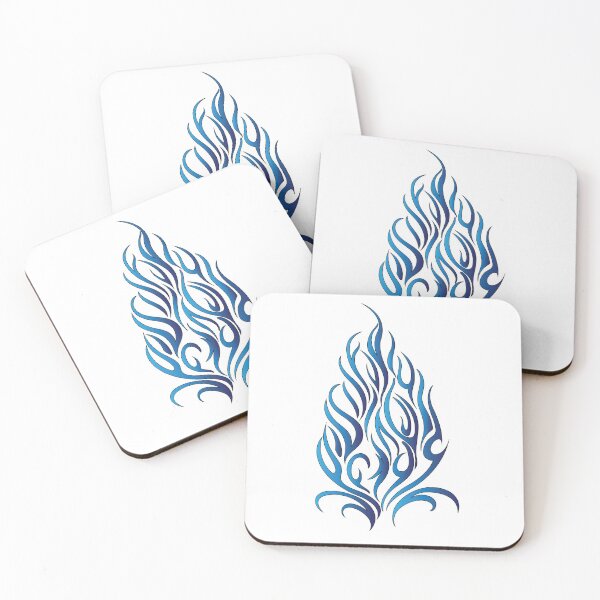 Item preview, Blue Tribal Flame Design designed and sold by RocketshSD.