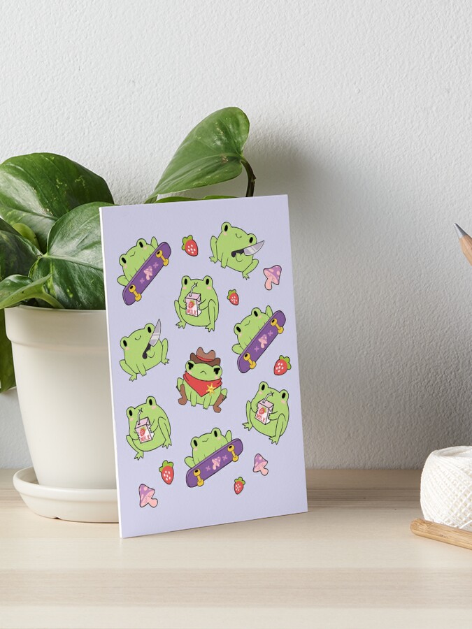 SALE Cute Frog 5x7 Print