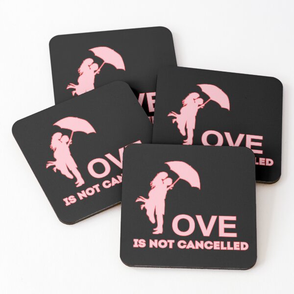 Item preview, love is not cancelled designed and sold by Trendora Studio.