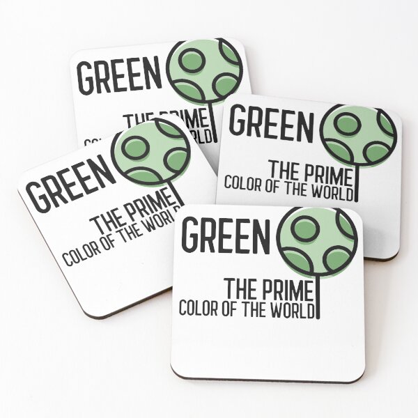 Item preview, Ecology Green the color of the world designed and sold by Hooked-Atire.