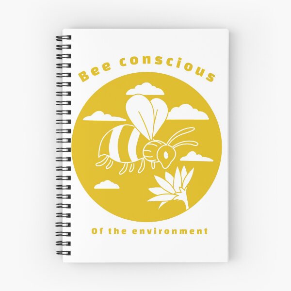 Item preview, Bee conscious of ecology designed and sold by Hooked-Atire.