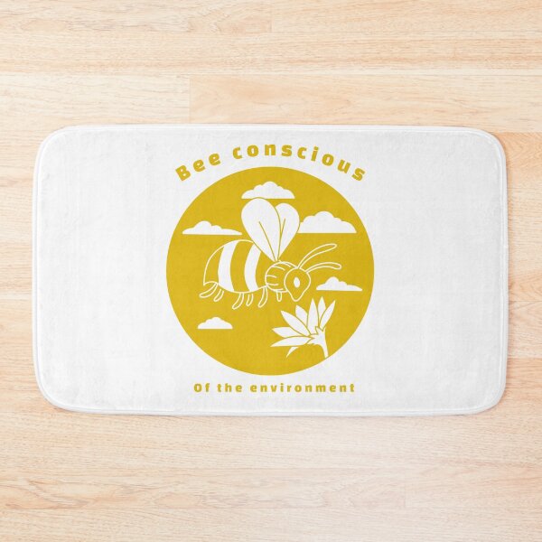 Item preview, Bee conscious of ecology designed and sold by Hooked-Atire.