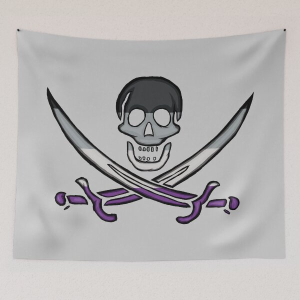 Item preview, Asexual Pirate Pride designed and sold by SmartDirty.