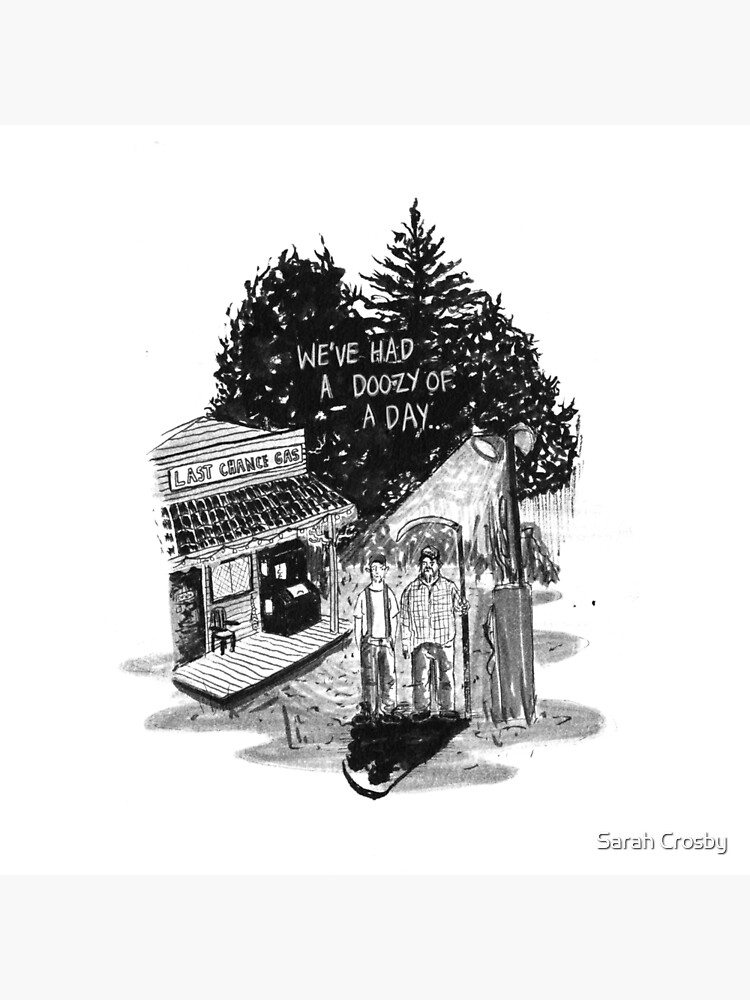 Thumbnail 2 of 2, Tote Bag, We've Had A Doozy Of A Day designed and sold by Sarah Crosby.