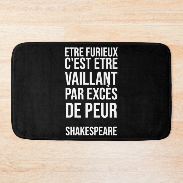 Item preview, Furious - Shakespeare quote designed and sold by Philippe Derungs.