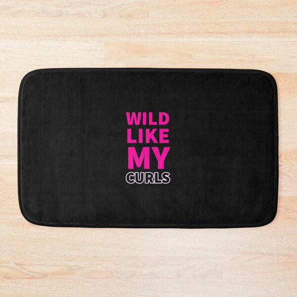 Item preview, Wild Like My Curls Pink Font. designed and sold by SacredsDesigns.