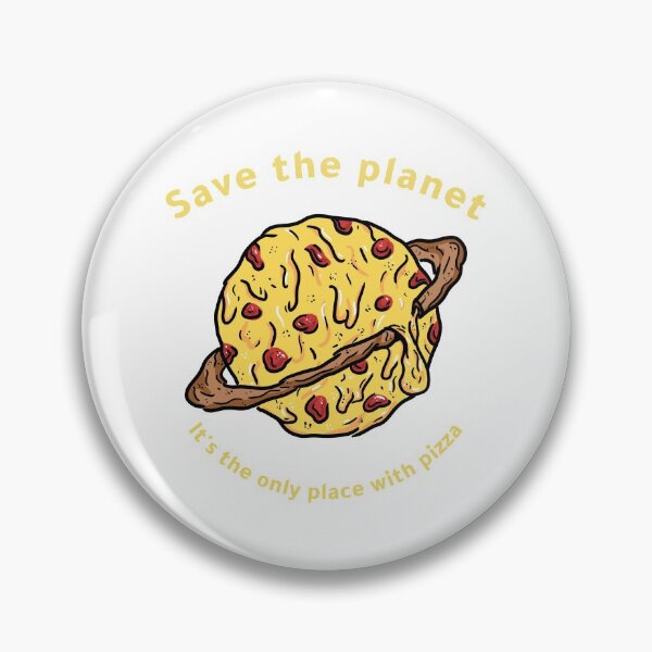 Item preview, Ecology save the pizza planet designed and sold by Hooked-Atire.