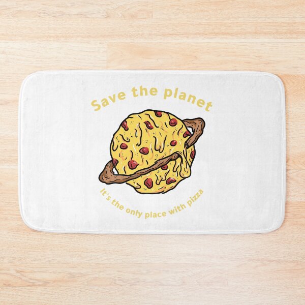 Item preview, Ecology save the pizza planet designed and sold by Hooked-Atire.