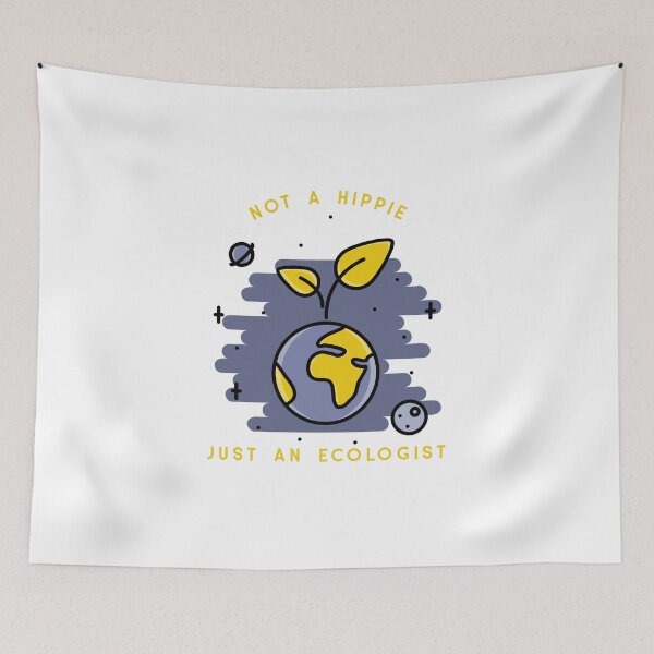 Item preview, Ecologist, not a hippie designed and sold by Hooked-Atire.