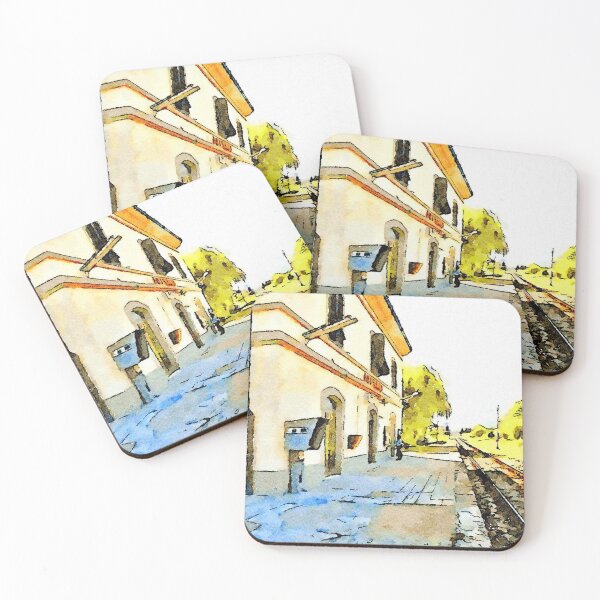Item preview, Railway station designed and sold by Giuseppe Cocco.