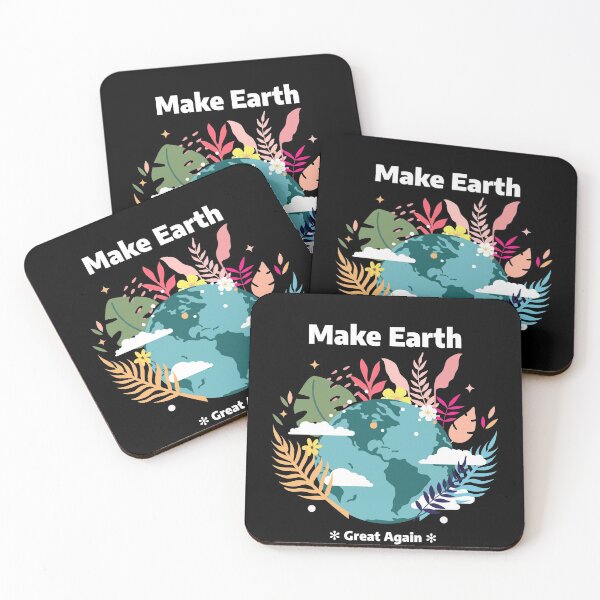 Item preview, Ecology Make Earth Great Again designed and sold by Hooked-Atire.