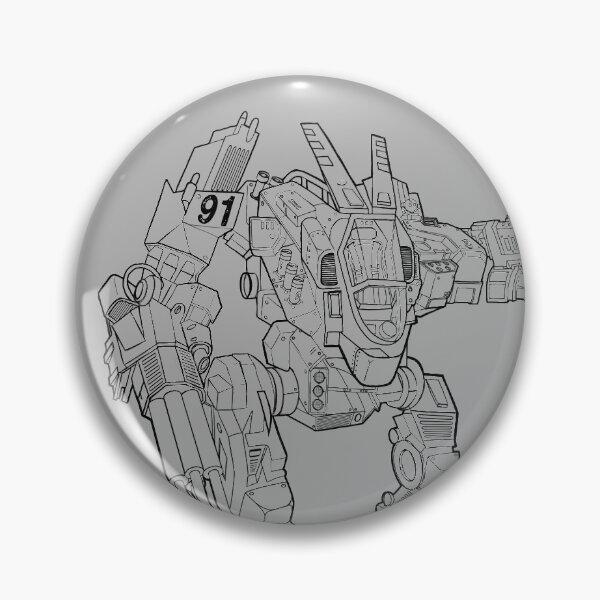 Item preview, This is how I social distancing funny mech warrior designed and sold by tommulliner.