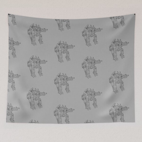Item preview, This is how I social distancing funny mech warrior designed and sold by tommulliner.